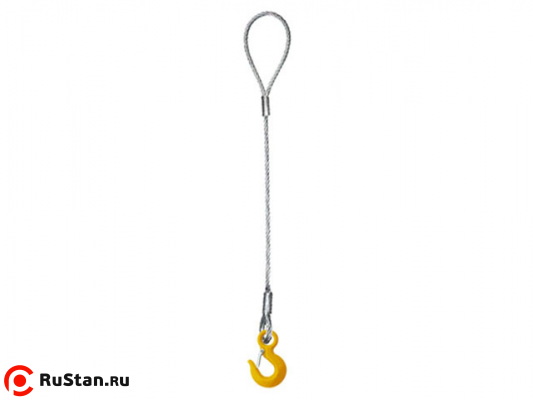 Строп канатный 1СК г/п 3,2 т 4,0 м фото №1