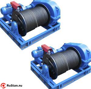 Лебедка тяговая ТЭЛ-8 (без каната) фото №1 Лебедка тяговая ТЭЛ-8 (без каната) фото №1