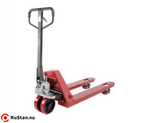 Тележка гидравлическая 2500 кг 1150 мм TOR AC(J) 
уценённая (полиуретановые колеса) фото №1
