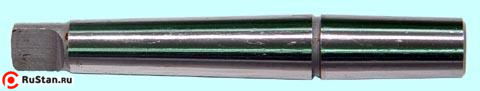 Оправка КМ2 / В18 с лапкой на внутренний конус сверлильного патрона (на сверл. станки) (MS2A-B18) "CNIC" фото №1