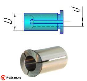 Цанга-втулка d 19,5х25мм (6151-7044/2) Орша фото №1 Цанга-втулка d 19,5х25мм (6151-7044/2) Орша фото №1