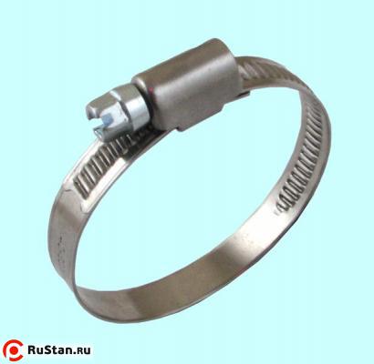 Хомут червячный CNIC 120-140/12мм W5 нержавеющая сталь DIN 3017 (01E12120140) фото №1