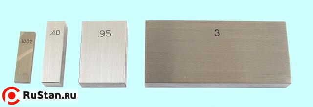 Концевая мера длины    1.08мм класс точности 1 "CNIC" фото №1