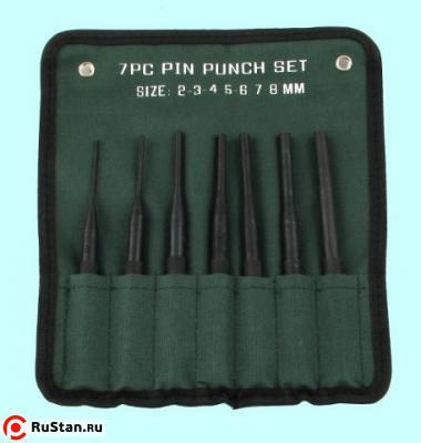 Набор бородков цилиндрических из 7-ми шт. от 2 до 8мм, тип 2 в сумке "CNIC" (ОТ307) фото №1 Набор бородков цилиндрических из 7-ми шт. от 2 до 8мм, тип 2 в сумке "CNIC" (ОТ307) фото №1