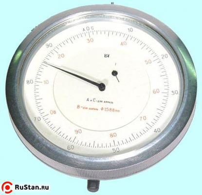 Индикатор Часового типа 1ИЧТ кл.точн.1 цена дел.0.01 г.в.1981-82 фото №1