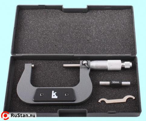 Микрометр Гладкий МК- 75   50- 75 мм (0,01) кл.т.1 (Калиброн) фото №1
