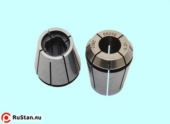 Цанга d 6,0 ER25 для метчиков с квадратом S 4,9мм "CNIC" фото №1 Цанга d 6,0 ER25 для метчиков с квадратом S 4,9мм "CNIC" фото №1