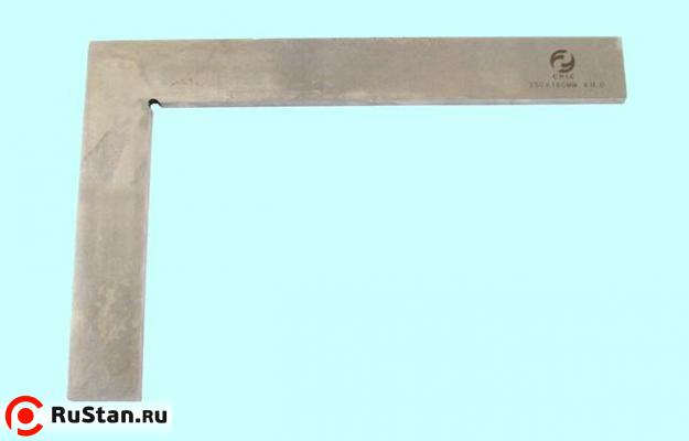 Угольник УП   100х60 слесарный плоский кл.т.0 "CNIC" фото №1