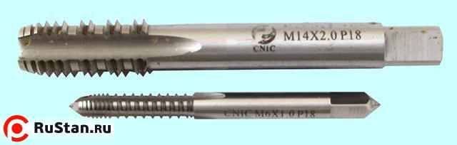 Метчик М12,0 х 1,5 м/р.Р18 с шахматным шагом "CNIC" фото №1 Метчик М12,0 х 1,5 м/р.Р18 с шахматным шагом "CNIC" фото №1