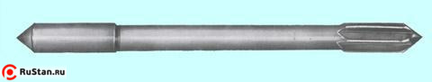 Развертка d  5,5 №3 ц/х машинная цельная с припуском под доводку (поле допуска:+0.034/+0.026) фото №1