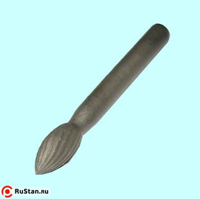 Борфреза сфероэлипсовидная d10х22х6х68 Р6М5 оксид. фото №1 Борфреза сфероэлипсовидная d10х22х6х68 Р6М5 оксид. фото №1