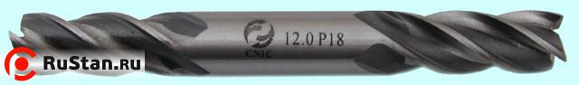 Фреза Концевая d 4,0х15х55 ц/х Р18 Z=4 двухсторонняя "CNIC" фото №1 Фреза Концевая d 4,0х15х55 ц/х Р18 Z=4 двухсторонняя "CNIC" фото №1