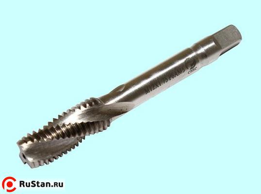 Метчик М10,0 х 1,25 м/р.Р6АМ5 винтовая канавка "CNIC" фото №1 Метчик М10,0 х 1,25 м/р.Р6АМ5 винтовая канавка "CNIC" фото №1