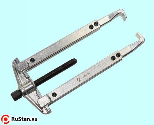 Съемник Винтовой 90х250мм 2 захвата передвижной удлиненный (TD0804L/1-25) "CNIC" фото №1 Съемник Винтовой 90х250мм 2 захвата передвижной удлиненный (TD0804L/1-25) "CNIC" фото №1