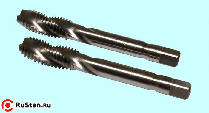 Метчик М10,0 (1,5) м/р.Р6АМ5 винтовая канавка комплект из 2-х шт. "CNIC" фото №1 Метчик М10,0 (1,5) м/р.Р6АМ5 винтовая канавка комплект из 2-х шт. "CNIC" фото №1