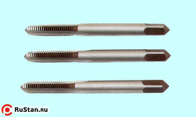 Метчик М 3,5 (0,6) м/р.Р6АМ5 комплект из 3-х шт. "CNIC" фото №1