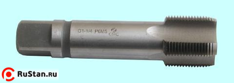 Метчик G 1 1/8" Р6АМ5 трубный цилиндрический, м/р. (11 ниток/дюйм) ГОСТ 3266 "CNIC" фото №1
