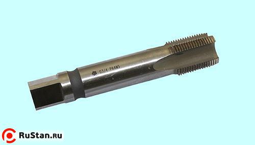 Метчик G 1/2" Р6АМ5 трубный цилиндрический, м/р. (14 ниток/дюйм) ГОСТ 3266 "TLX" фото №1 Метчик G 1/2" Р6АМ5 трубный цилиндрический, м/р. (14 ниток/дюйм) ГОСТ 3266 "TLX" фото №1