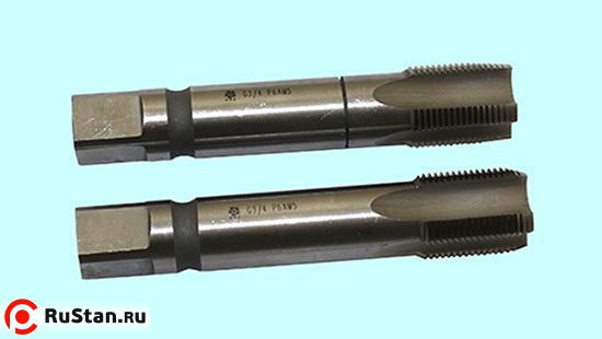 Метчик G 2" Р6АМ5 трубный цилиндрический, м/р. комплект из 2-х шт. (11 ниток/дюйм) ГОСТ 3266 "TLX" фото №1 Метчик G 2" Р6АМ5 трубный цилиндрический, м/р. комплект из 2-х шт. (11 ниток/дюйм) ГОСТ 3266 "TLX" фото №1