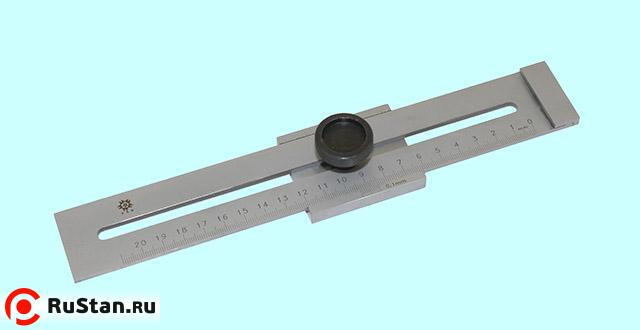 Линейка Металлическая 200 мм с регулируемым упором "TLX" (SG02-1012) фото №1 Линейка Металлическая 200 мм с регулируемым упором "TLX" (SG02-1012) фото №1