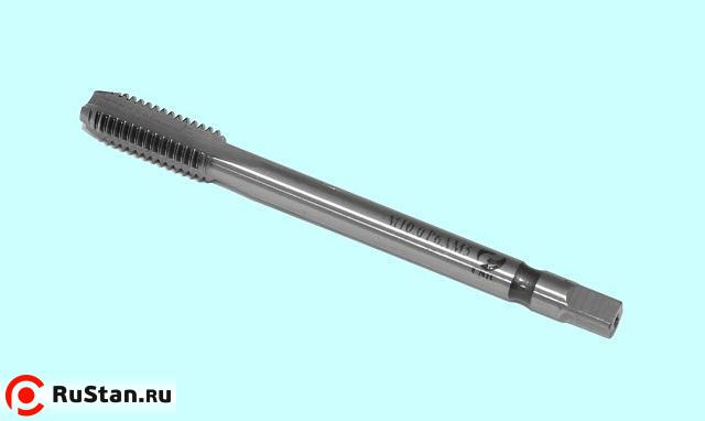 Метчик М10,0 (1,5)х24х100 м/р.Р6АМ5 удлиненный, проходной хв-к d7.0мм DIN376 "CNIC" фото №1