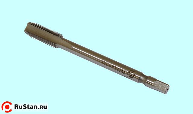 Метчик М10,0 (1,5)х24х100 м/р.Р6М5К5 удлиненный, проходной хв-к d7.0мм DIN376 "CNIC" фото №1 Метчик М10,0 (1,5)х24х100 м/р.Р6М5К5 удлиненный, проходной хв-к d7.0мм DIN376 "CNIC" фото №1