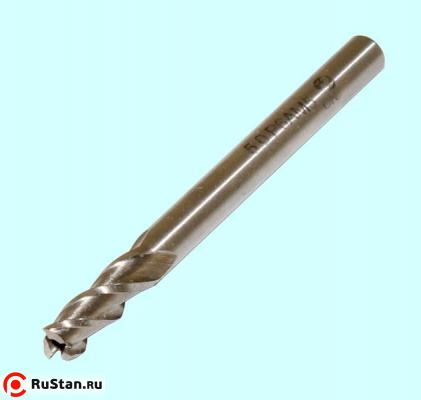 Фреза Концевая d 3,5х15х47 ц/х Р6АМ5 Z=3 "CNIC" dхв-4мм вышлифованная фото №1 Фреза Концевая d 3,5х15х47 ц/х Р6АМ5 Z=3 "CNIC" dхв-4мм вышлифованная фото №1