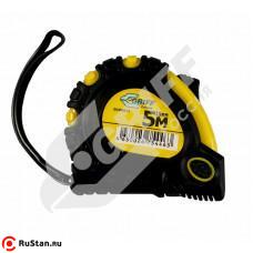 Рулетка 5 метров х 19мм с 3-мя фиксаторами обрезиненная фото №1 Рулетка 5 метров х 19мм с 3-мя фиксаторами обрезиненная фото №1