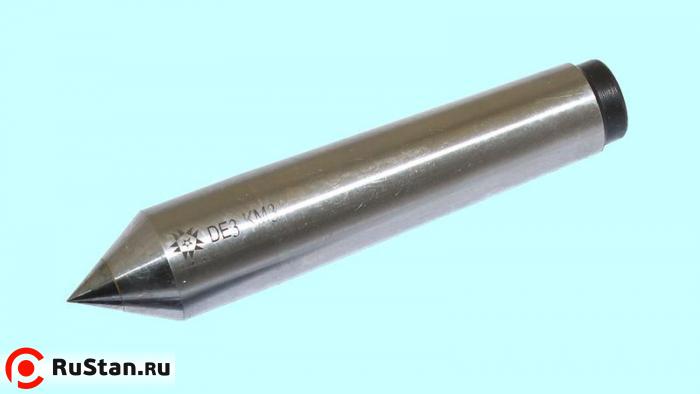 Центр Упорный КМ-3 твердосплавный "TLX" (DE3) фото №1 Центр Упорный КМ-3 твердосплавный "TLX" (DE3) фото №1