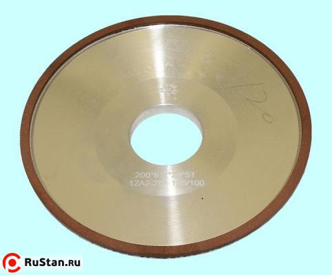 Круг алмазный 12А2-20град.(тарельчатый) 200х 6х2х51 SSD-2(АС4) 125/100 100% В2-01 32,0кар. "TLX" фото №1 Круг алмазный 12А2-20град.(тарельчатый) 200х 6х2х51 SSD-2(АС4) 125/100 100% В2-01 32,0кар. "TLX" фото №1