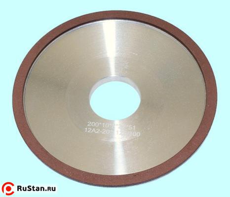 Круг алмазный 12А2-20град.(тарельчатый) 200х10х2х51 SSD-2(АС4) 125/100 100% В2-01 52,5кар. "TLX" фото №1 Круг алмазный 12А2-20град.(тарельчатый) 200х10х2х51 SSD-2(АС4) 125/100 100% В2-01 52,5кар. "TLX" фото №1