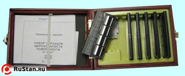 Набор образцов шероховатости поверх-ти из 24-ти шт,  Ra 0.1-6.3мкм "TLX" фото №1