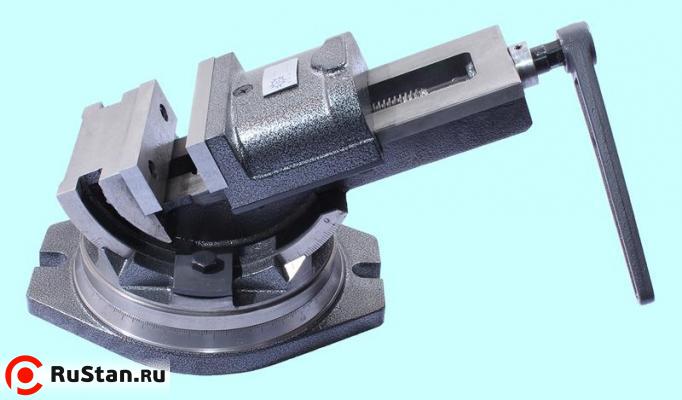 Тиски Станочные глобусные 125мм поворотные, ход губок 135мм, c открытым винтом QBK125L "TLX" фото №1 Тиски Станочные глобусные 125мм поворотные, ход губок 135мм, c открытым винтом QBK125L "TLX" фото №1