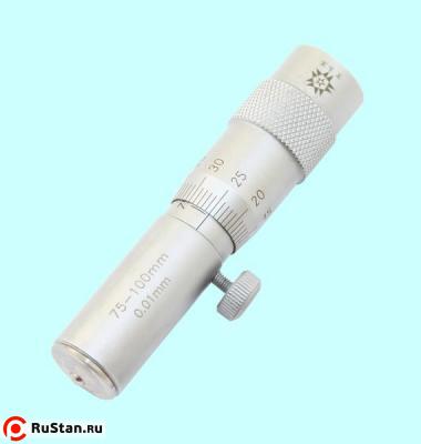 Нутромер Микрометрический НМ 75-100мм (0,01) "TLX" фото №1 Нутромер Микрометрический НМ 75-100мм (0,01) "TLX" фото №1