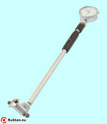 Нутромер Индикаторный  20-200мм, глуб.изм. 200мм (0,01) 6 вставок "TLX" фото №1