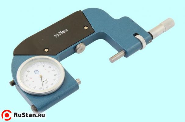 Скоба Рычажная СРП- 75,  50-75 мм (0,001мм) "TLX" фото №1