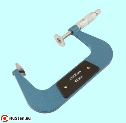 Микрометр Зубомерный МЗ-125 100-125 мм (0,01) "TLX" фото №1 Микрометр Зубомерный МЗ-125 100-125 мм (0,01) "TLX" фото №1