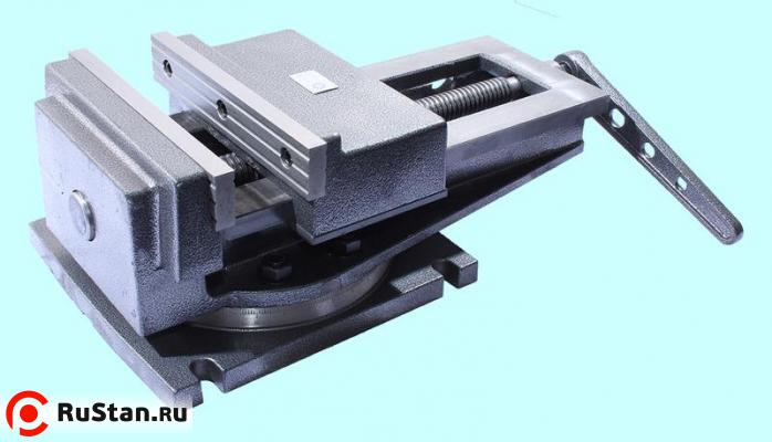 Тиски Станочные 250мм чугунные поворотные с открытым винтом ход 270мм QB250 "TLX" фото №1 Тиски Станочные 250мм чугунные поворотные с открытым винтом ход 270мм QB250 "TLX" фото №1