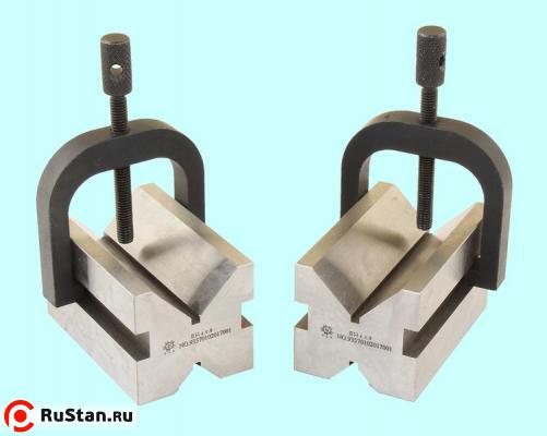 Призмы поверочные и разметочные  70х 45 х41мм тип  П3-1 кл.точн.0 (комплект из 2-х шт) "TLX" фото №1