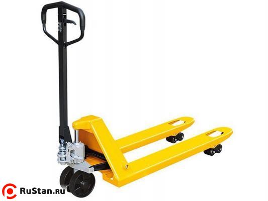 Тележка гидравлическая 2500 кг 1150 мм TOR BF-III 
уценённая (резиновые колеса) фото №1
