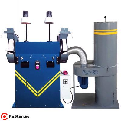 Станок точильно-шлифовальный ТШ-4РБ(400 мм) с пылеотсосом фото №1