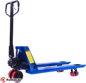 Тележка гидравлическая 2500 кг 1150 мм TOR RHP(M) 
(полиуретановые колеса) фото №1