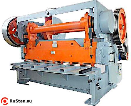 Гильотинные ножницы механические фото №1 Гильотинные ножницы механические фото №1