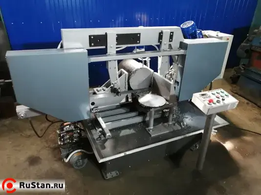 Горизонтальный ленточнопильный станок по металлу SL-250 фото №1