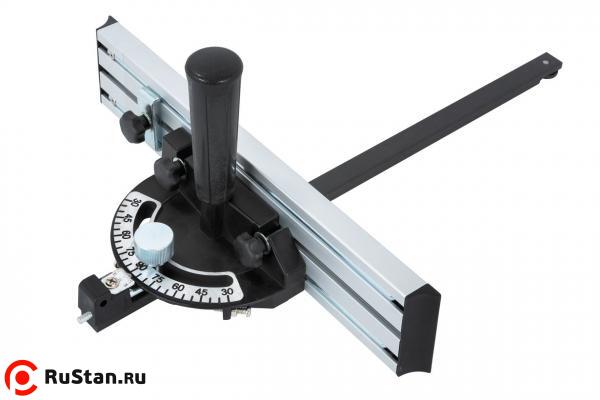 Угловой упор с направляющей вдоль Т-образного паза 19х9,5 мм фото №1