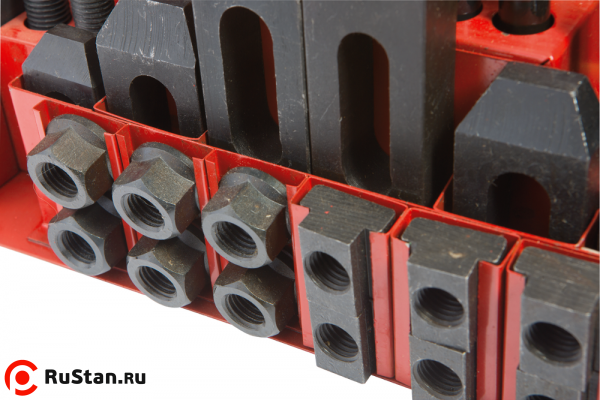 Комплект прихватов для 16-мм Т-образного паза, М14 фото №3 Комплект прихватов для 16-мм Т-образного паза, М14 фото №3