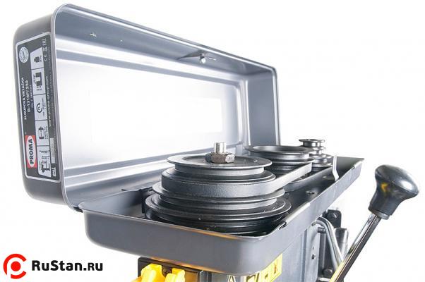 Ременная передача сверлильного станка B-1316F/230 фото №2 Ременная передача сверлильного станка B-1316F/230 фото №2