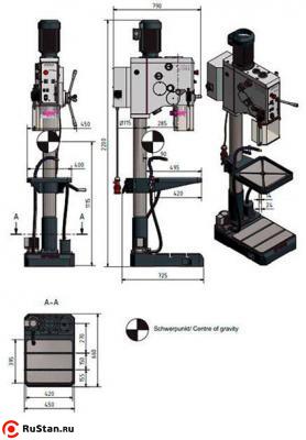 Вертикально-сверлильный станок OPTIdrill DH32GS фото №3 OPTIdrill DH32GS фото №3