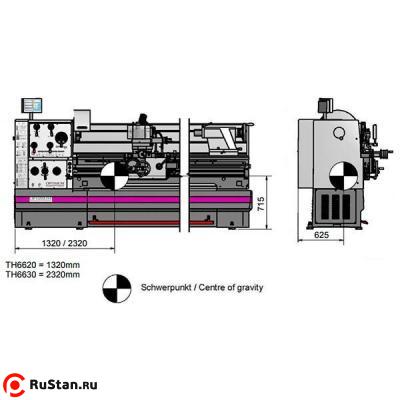 Токарно-винторезный станок OptiTurn TH 6630D фото №3 OptiTurn TH 6630D фото №3