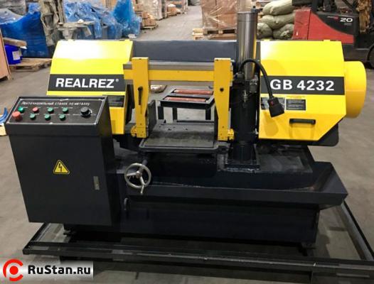 Полуавтоматический ленточнопильный станок REALREZ GB4232 фото №7 Полуавтоматический ленточнопильный станок REALREZ GB4232 фото №7